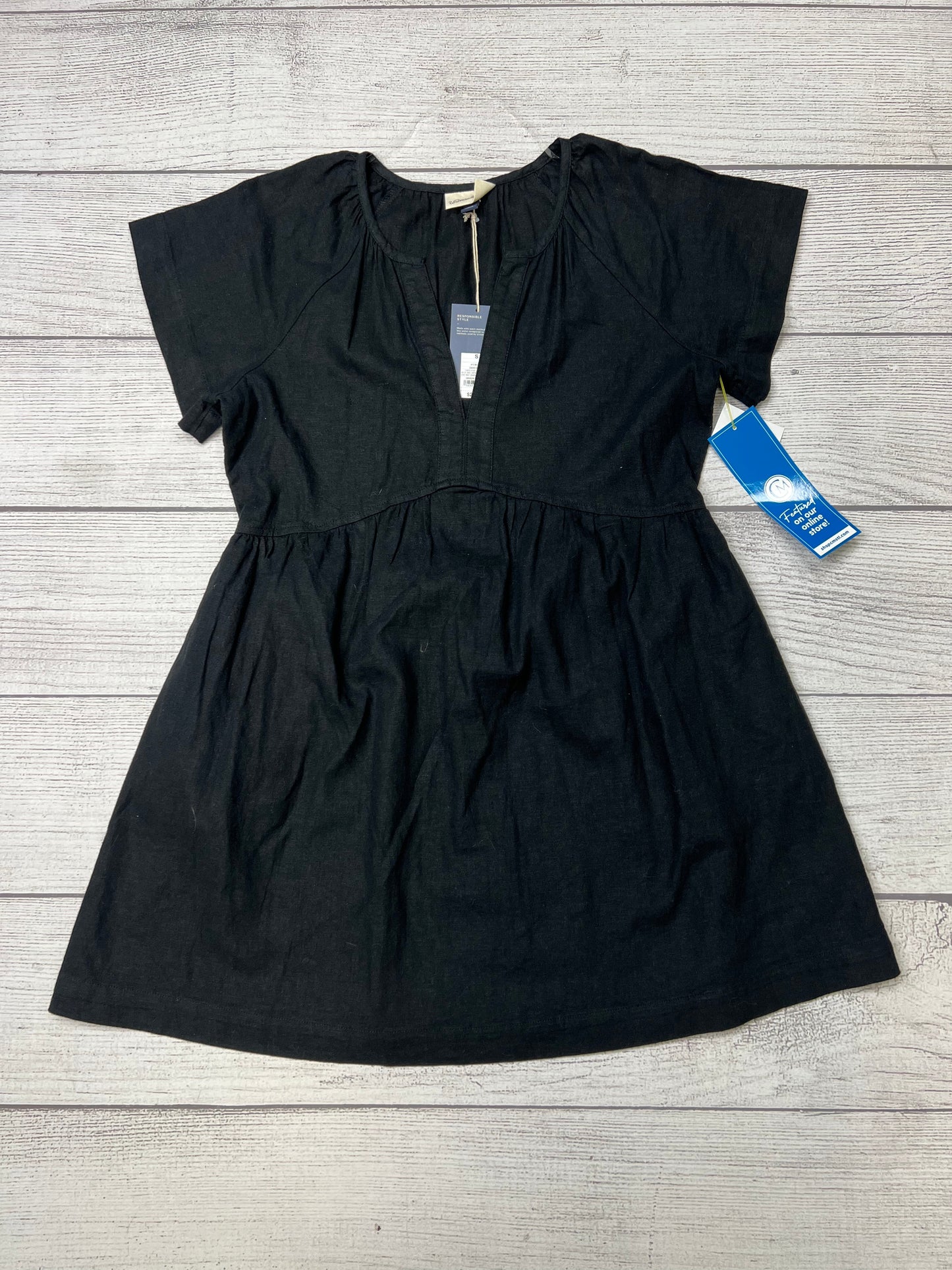 Black Dress Casual Short Universal Thread, Size S