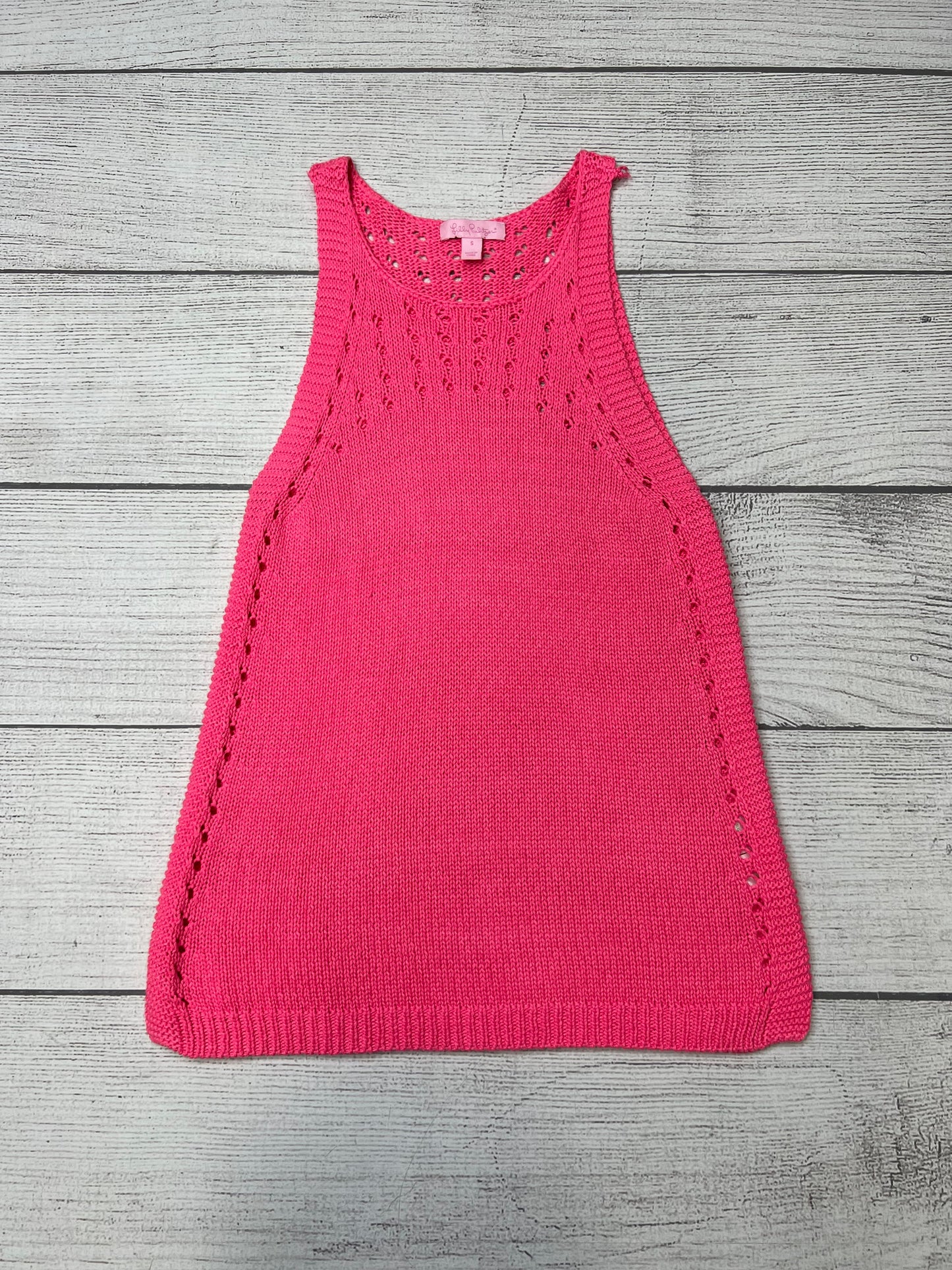 Pink Top Sleeveless Lilly Pulitzer, Size S