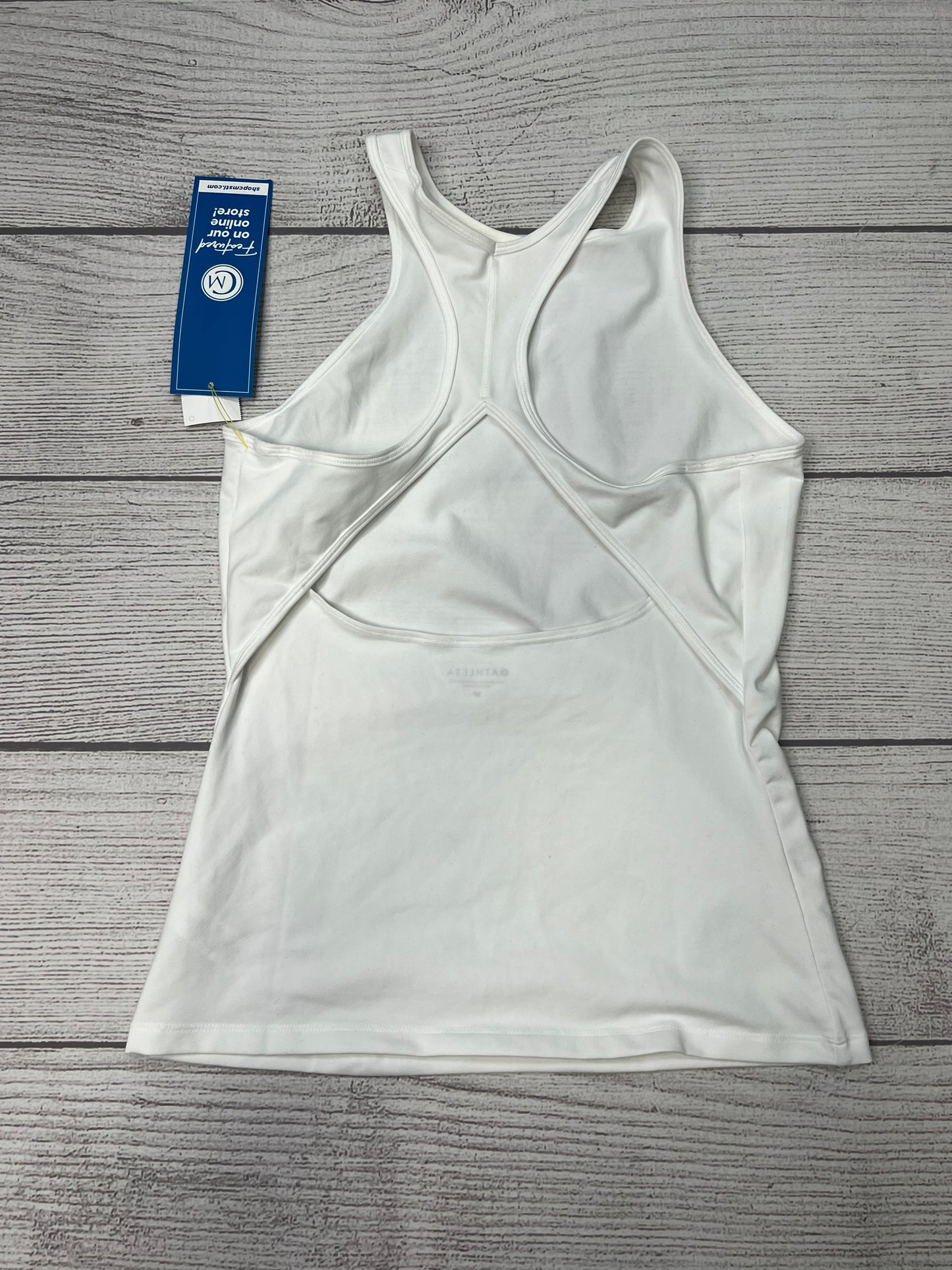 Athletic Tank Top By Athleta In White, Size: S