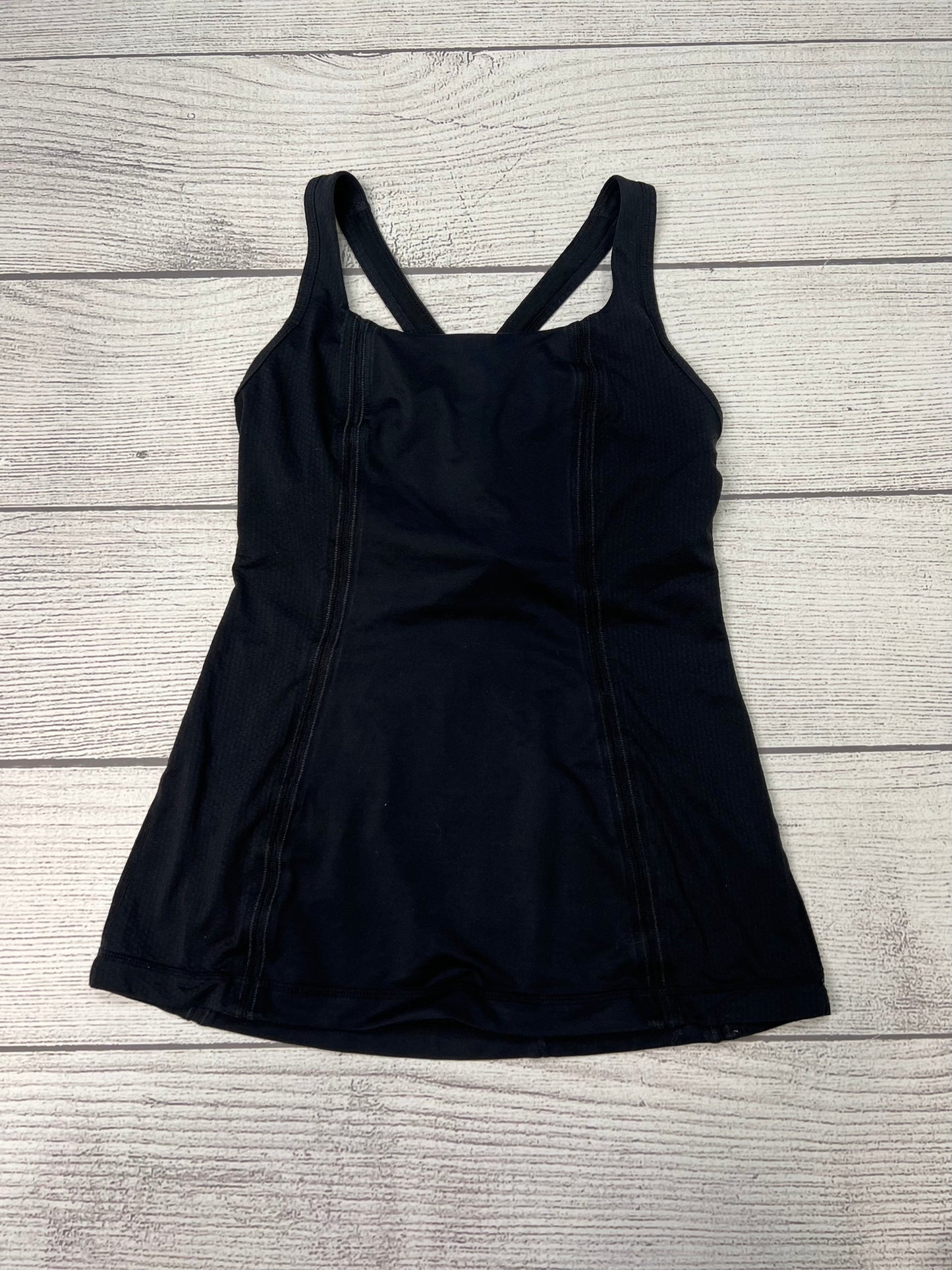 Athletic Tank Top By Lululemon In Black, Size: S