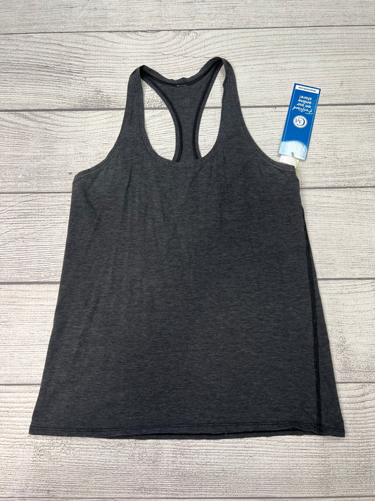 Athletic Tank Top By Lululemon In Grey, Size: M