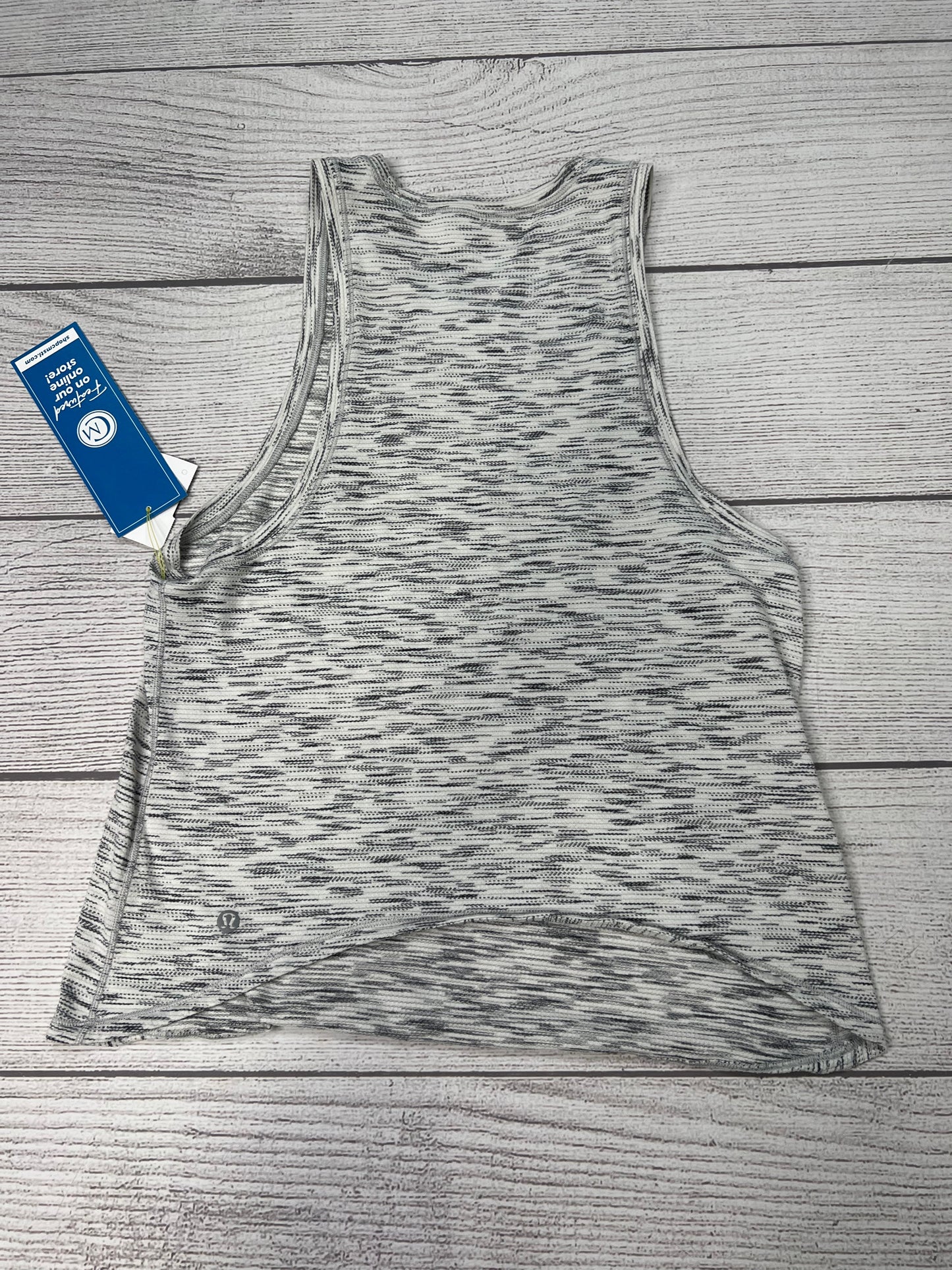 Athletic Tank Top By Lululemon In White, Size: S