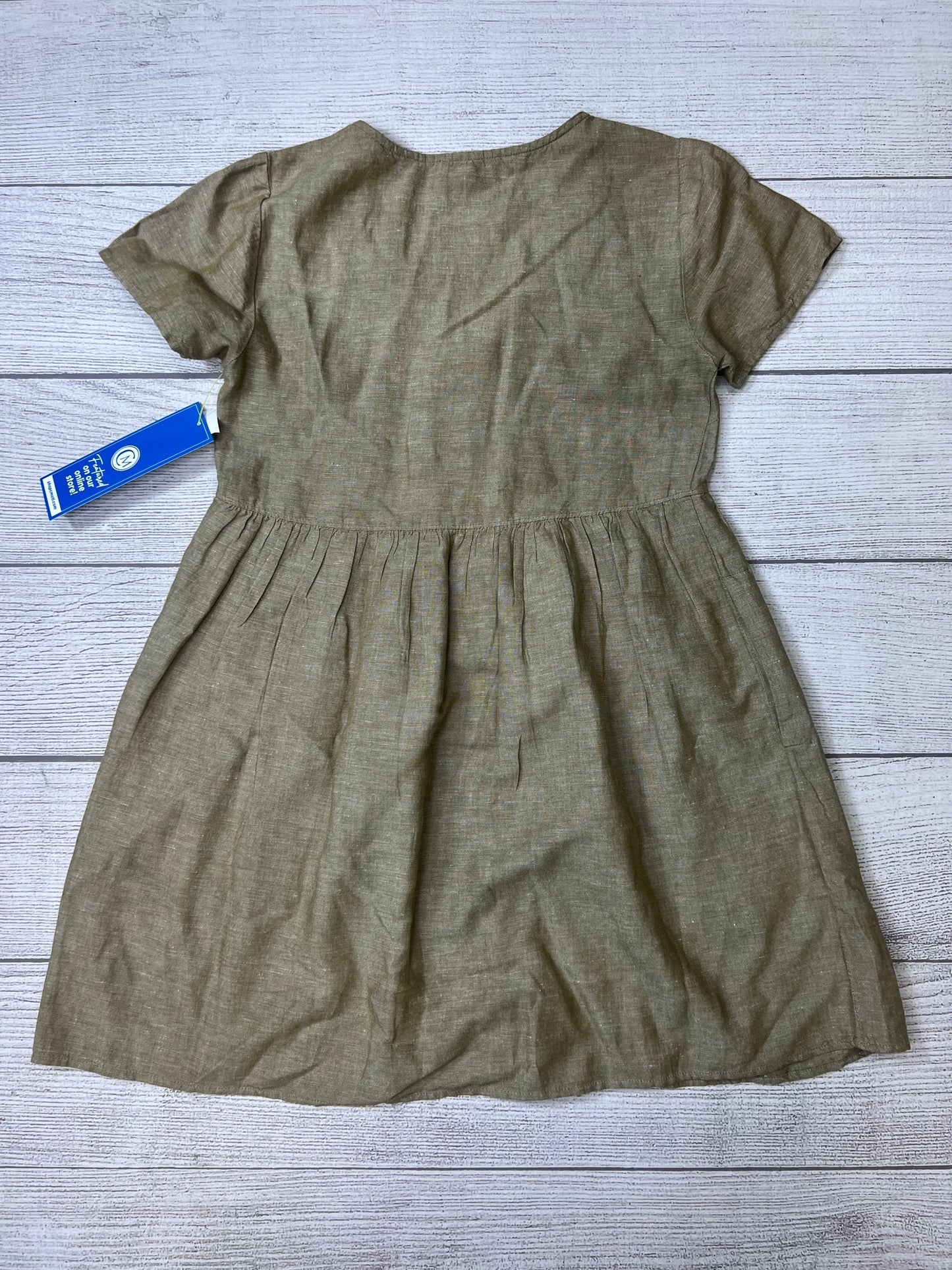 Dress Casual Short By Madewell In Green, Size: Xs