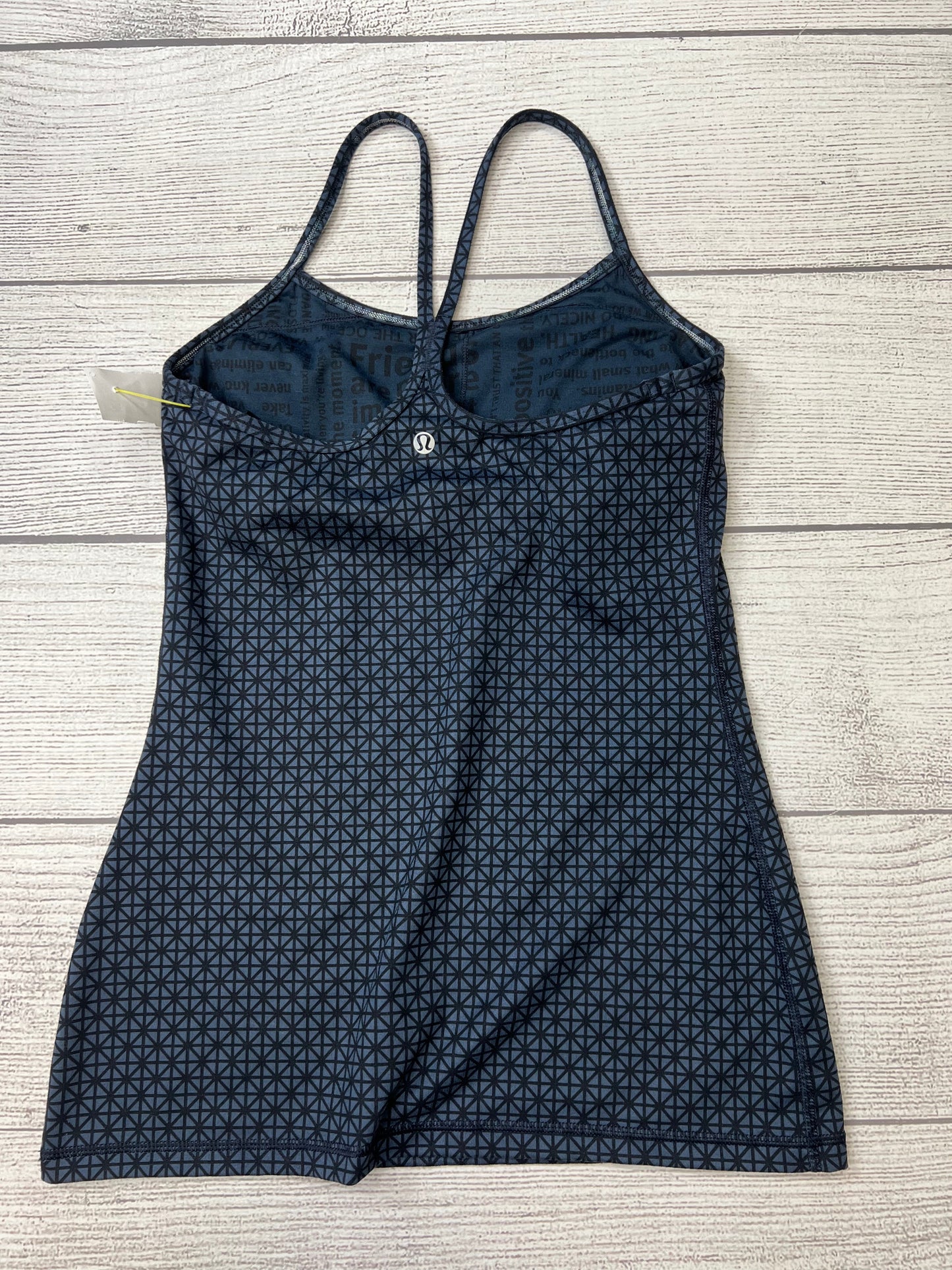 Athletic Tank Top By Lululemon In Navy, Size: S