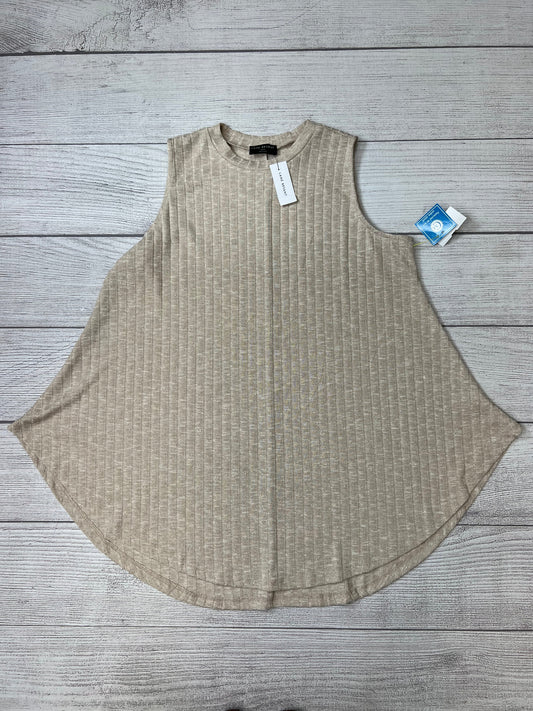 Top Sleeveless By Lane Bryant In Brown, Size: Xl