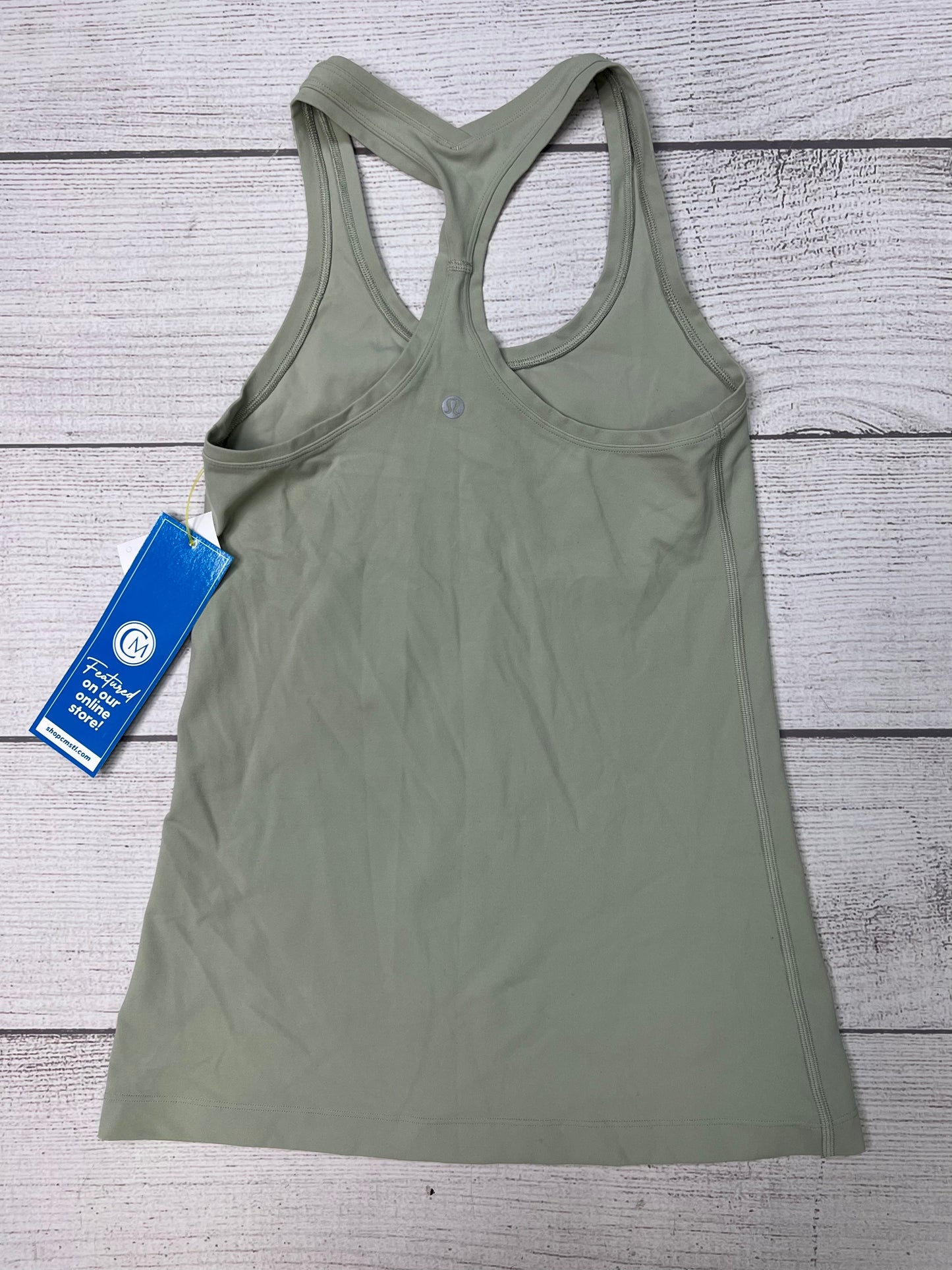 Athletic Tank Top By Lululemon In Green, Size: S