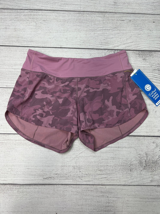 Athletic Shorts By Lululemon In Camoflauge, Size: M