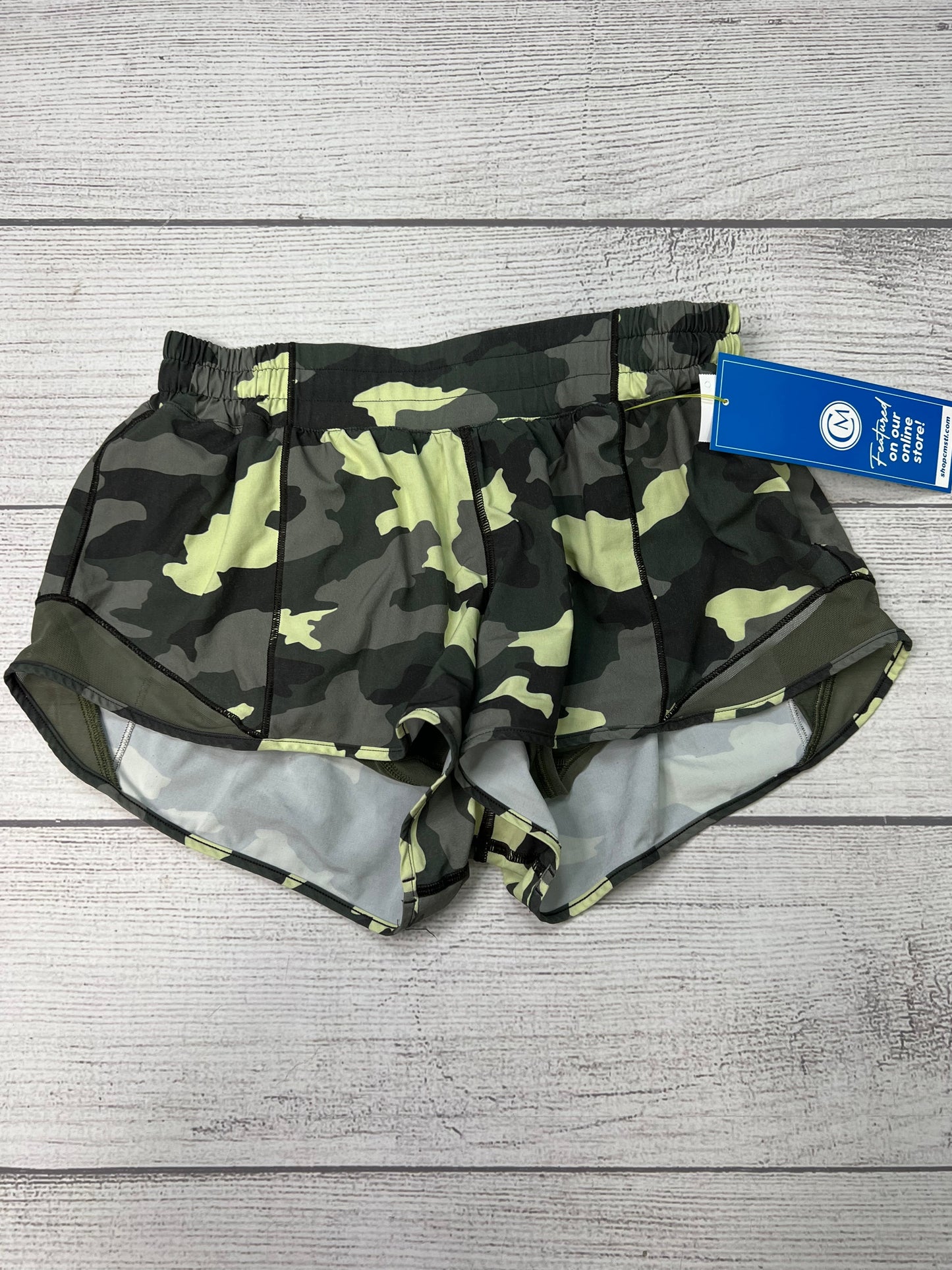 Athletic Shorts By Lululemon In Camoflauge, Size: M