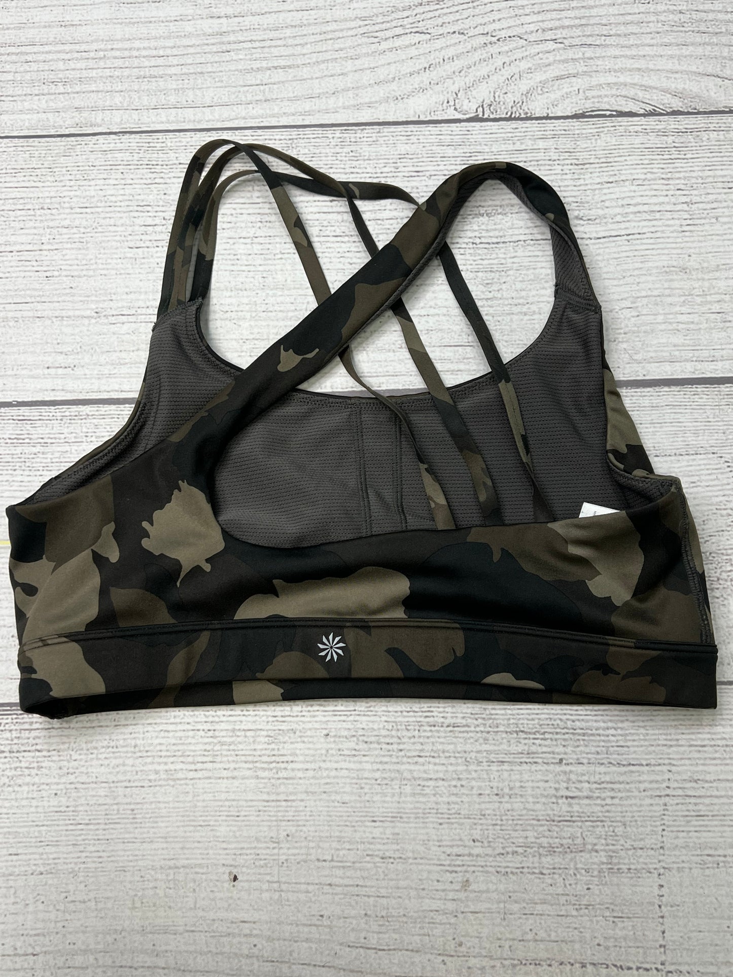 Athletic Bra By Athleta In Camoflauge, Size: Xl