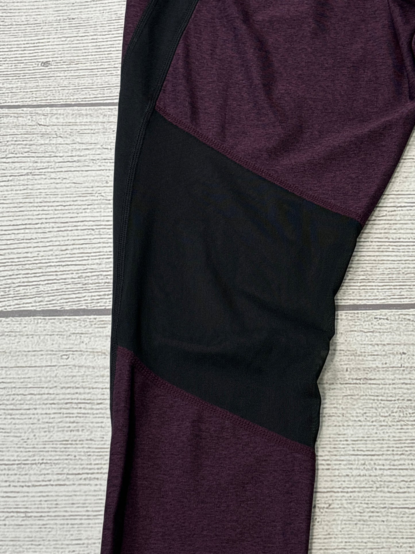 Athletic Leggings By Zella In Purple, Size: L