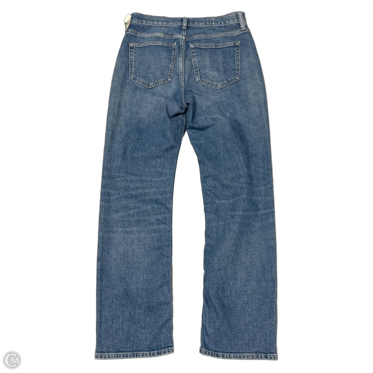 Jeans Straight By J. Crew In Blue Denim, Size: 4