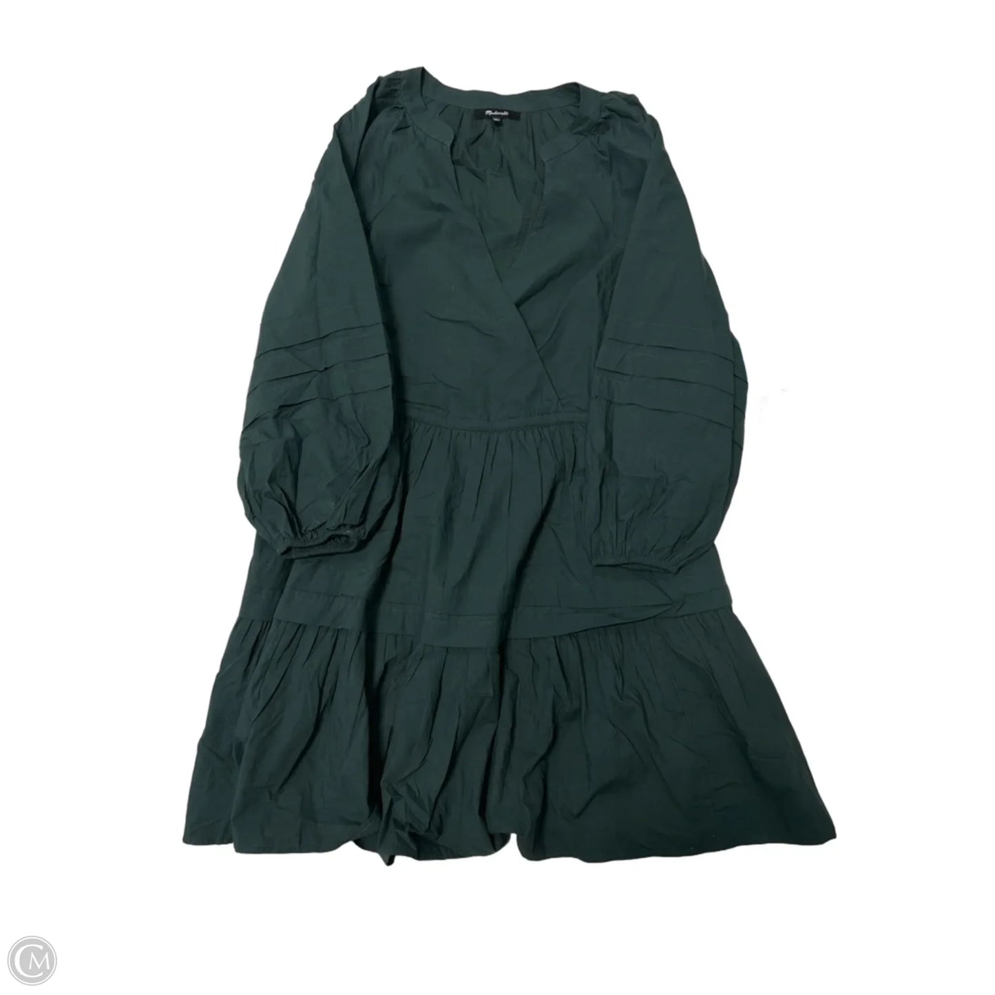 Dress Casual Midi By Madewell In Teal, Size: Xs