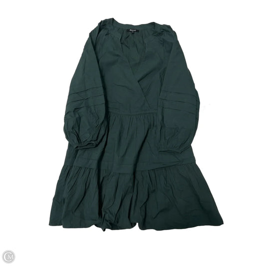 Dress Casual Midi By Madewell In Teal, Size: Xs