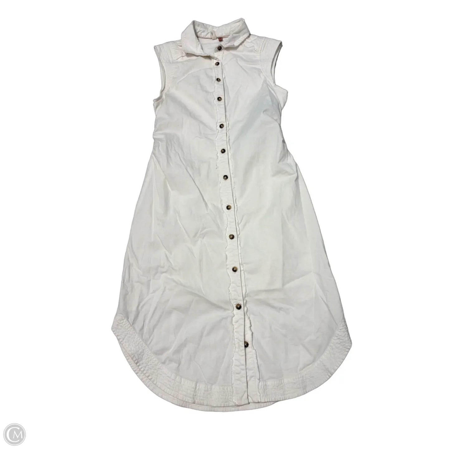 Dress Casual Midi By Pilcro In White, Size: 8