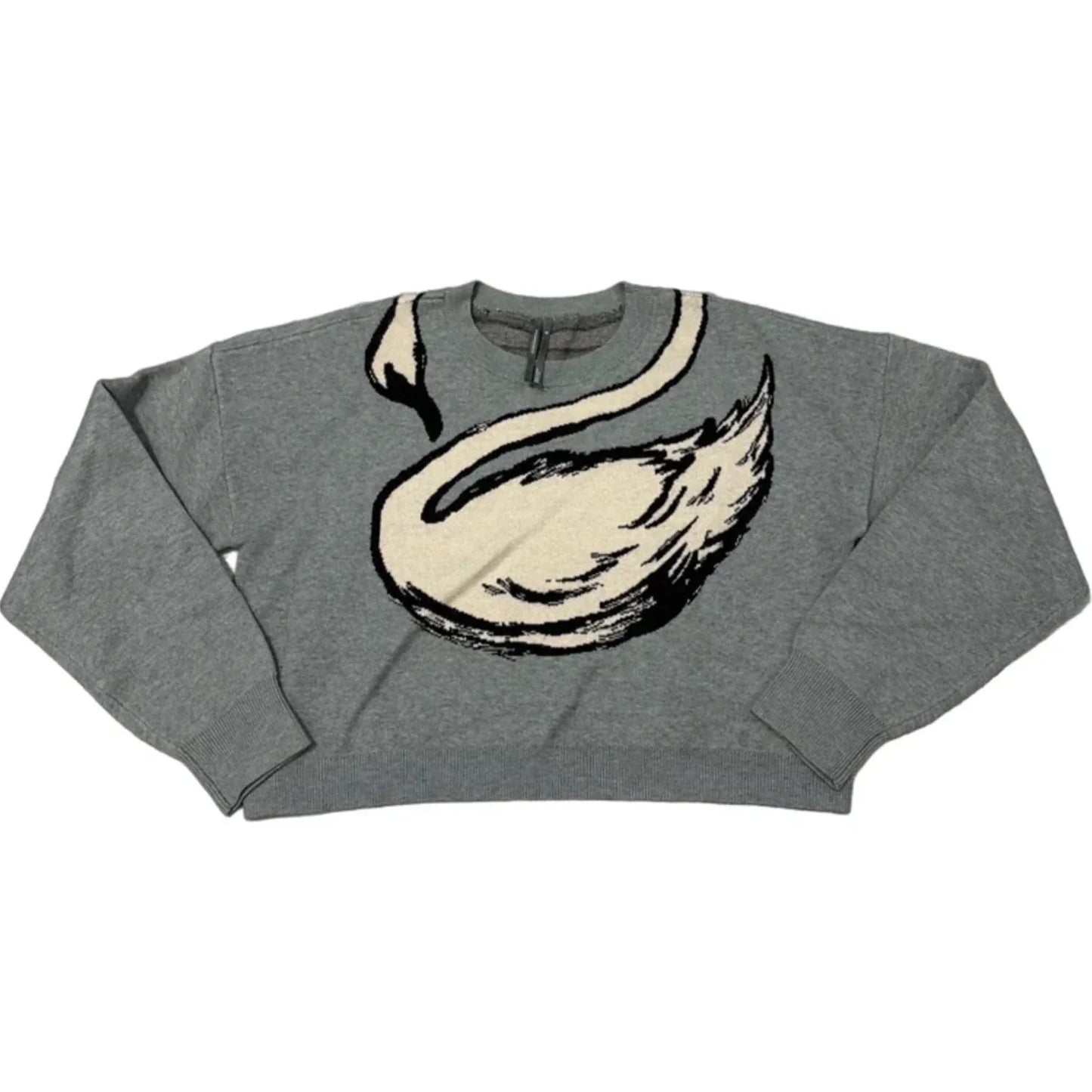 Sweater By Anthropologie In Grey, Size: Xs