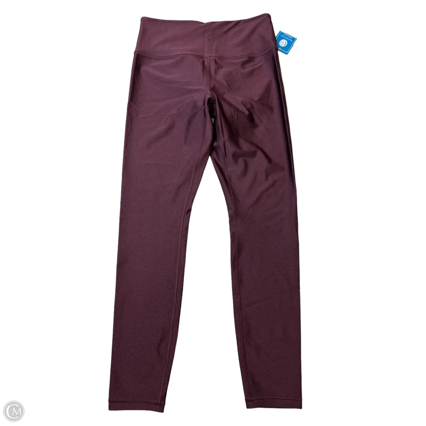 Athletic Leggings By Athleta In Maroon, Size: M
