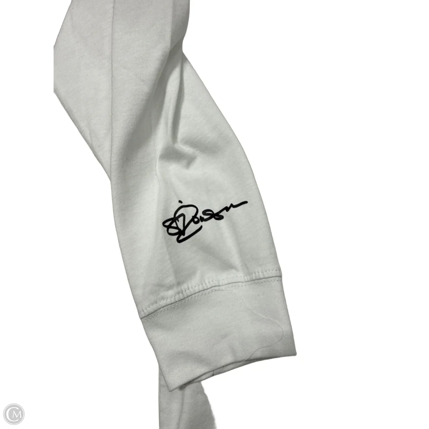 Top Long Sleeve By Nike In White, Size: M