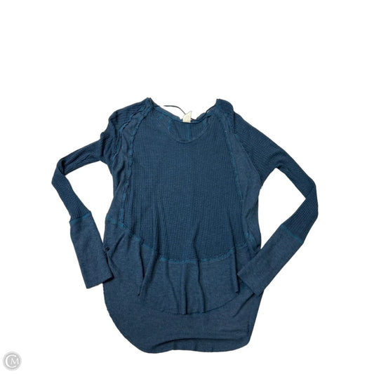 Top Long Sleeve By We The Free In Blue, Size: S