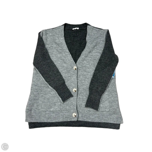 Sweater Cardigan By Bb Dakota In Grey, Size: Xl
