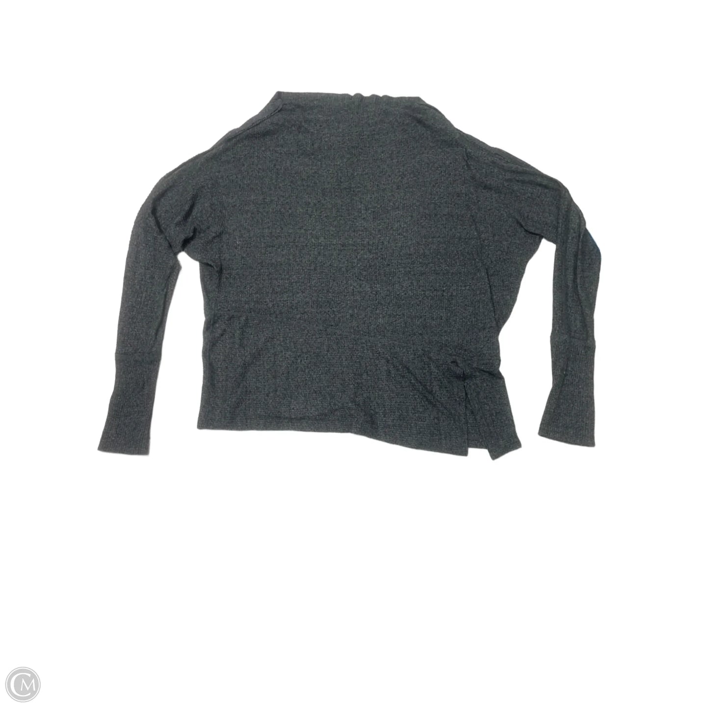 Top Long Sleeve Basic By Free People In Grey, Size: L