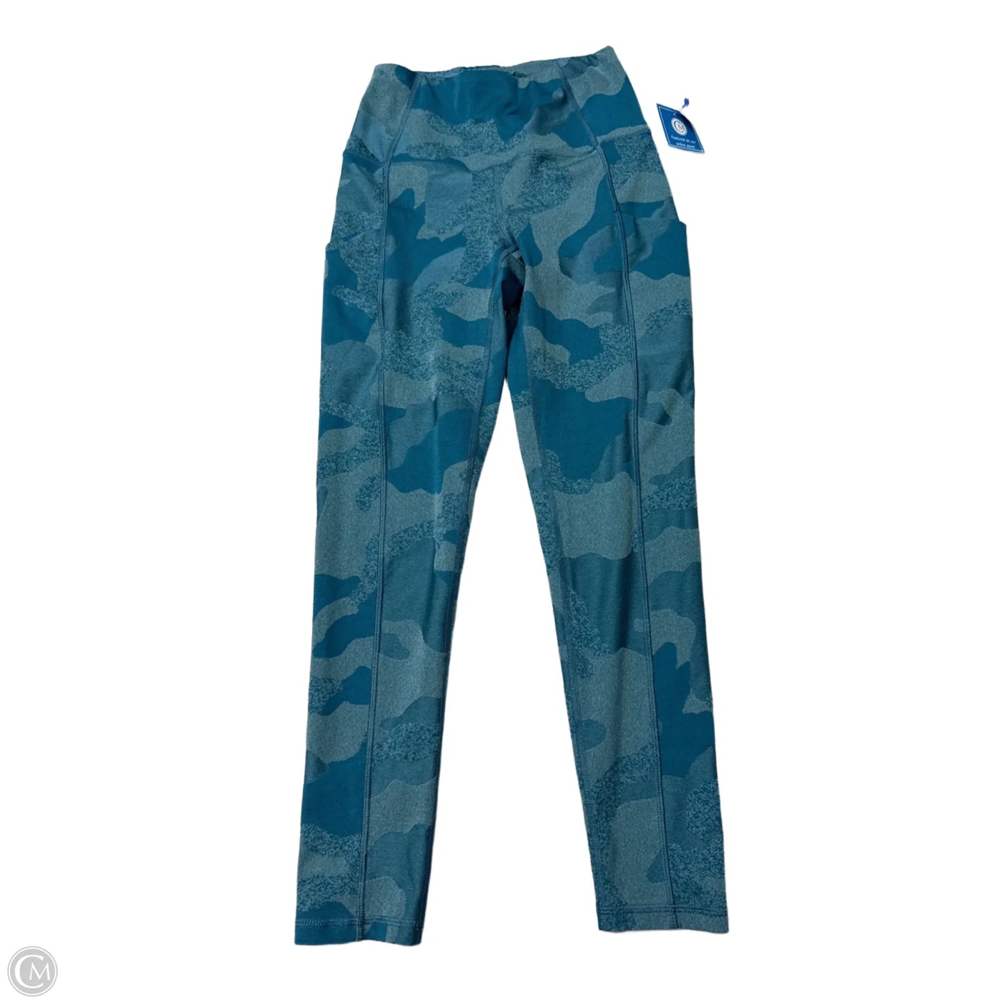 Athletic Leggings By The North Face In Blue, Size: S