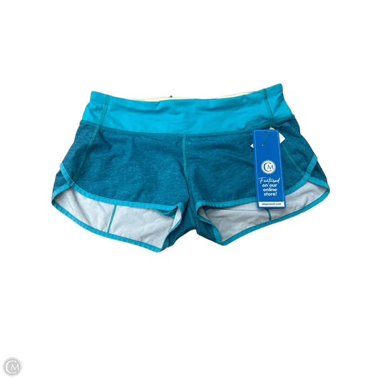 Athletic Shorts By Lululemon In Blue, Size: S