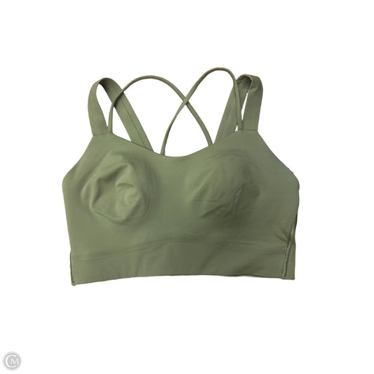 Athletic Bra By Lululemon In Green, Size: M