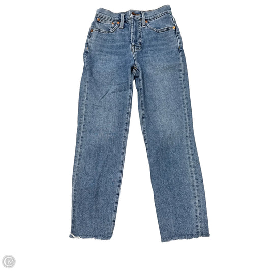 Jeans Boyfriend By Madewell In Blue, Size: 00p