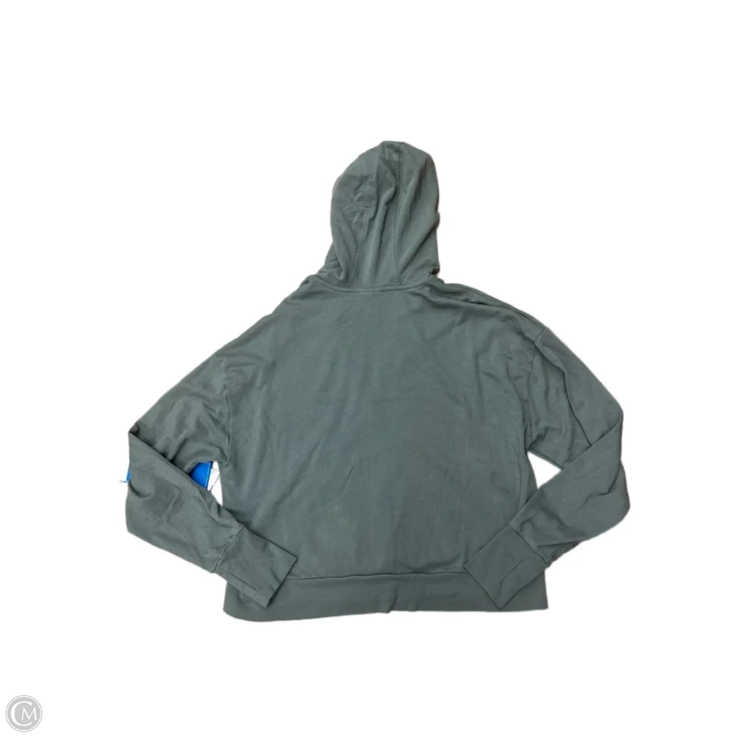 Athletic Sweatshirt Hoodie By Sweaty Betty In Green, Size: L