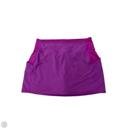 Athletic Skort By Athleta In Purple, Size: M