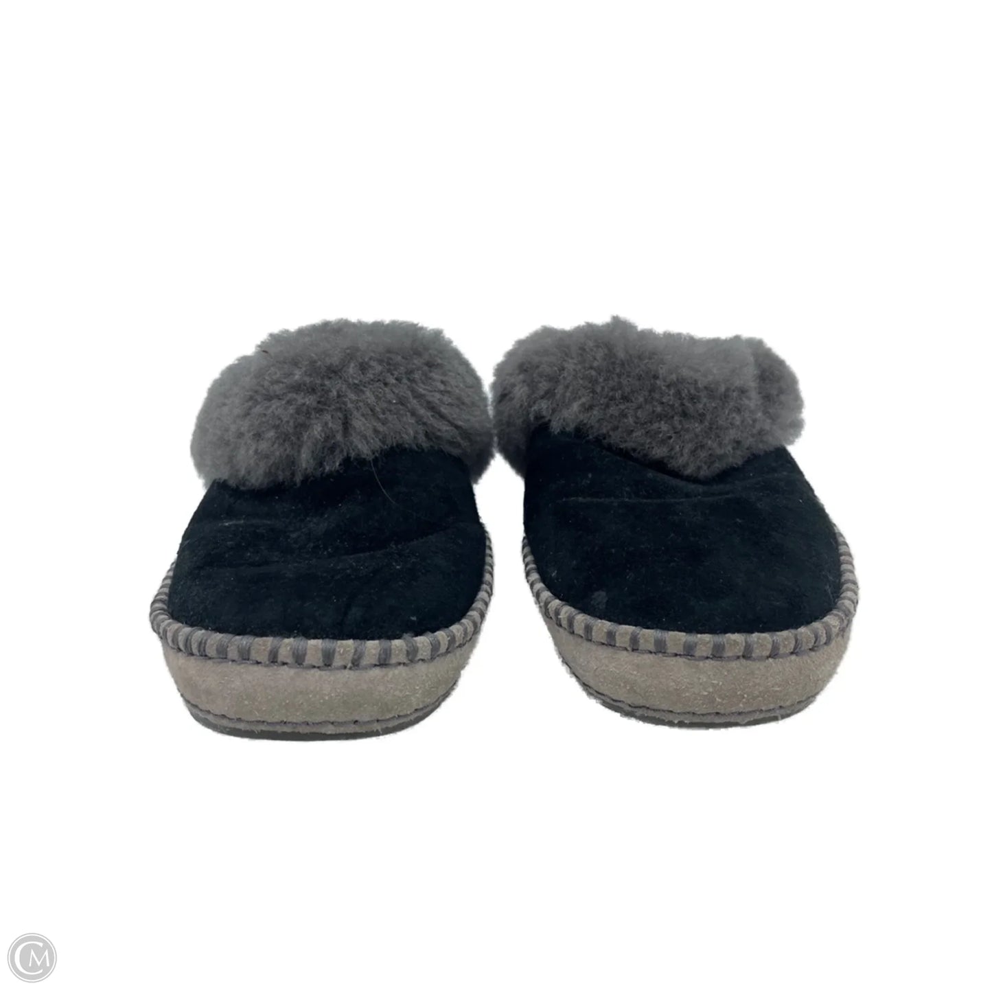 Shoes Designer By Ugg In Black & Grey, Size: 8