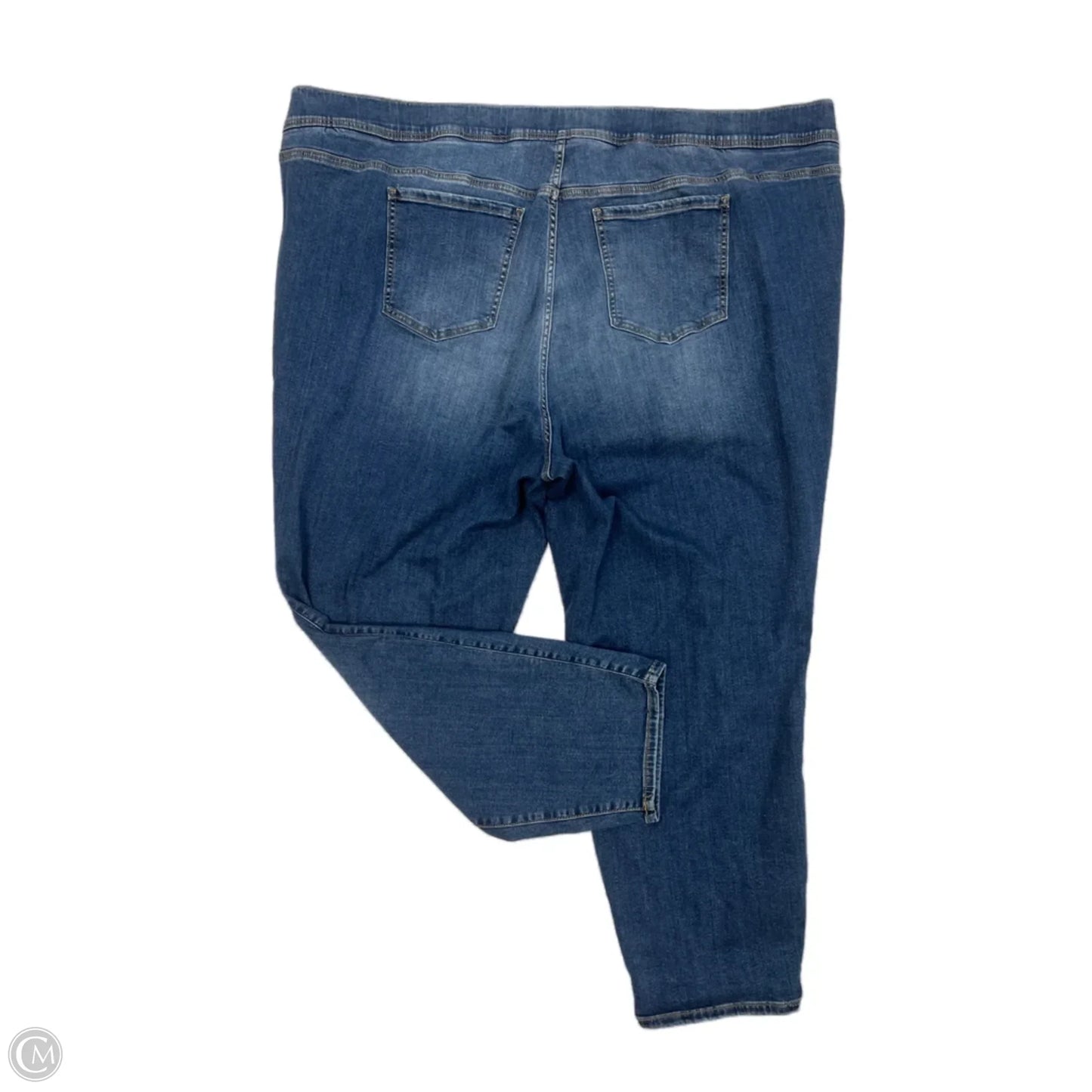 Jeans Straight By Torrid In Blue Denim, Size: 3x