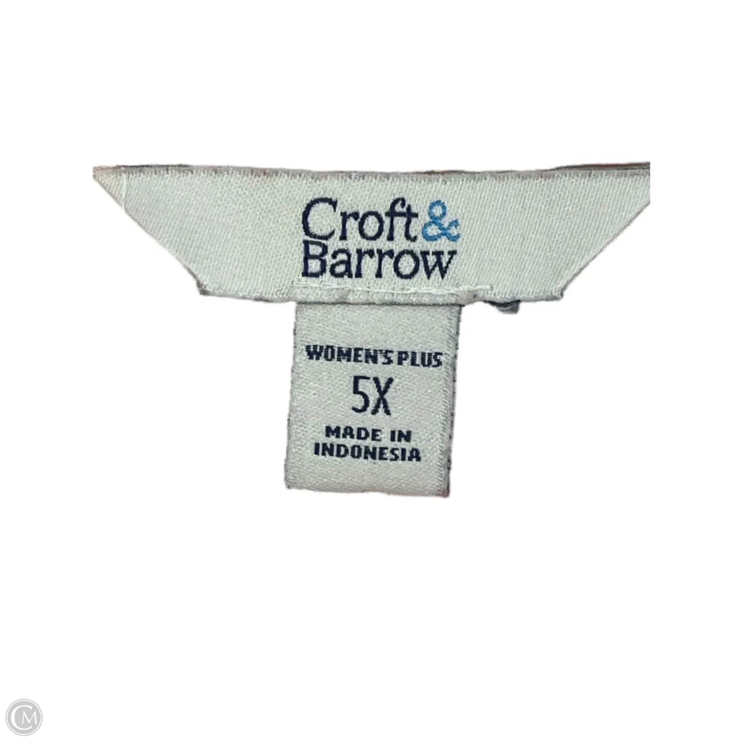 Top Long Sleeve By Croft And Barrow In Floral Print, Size: 6