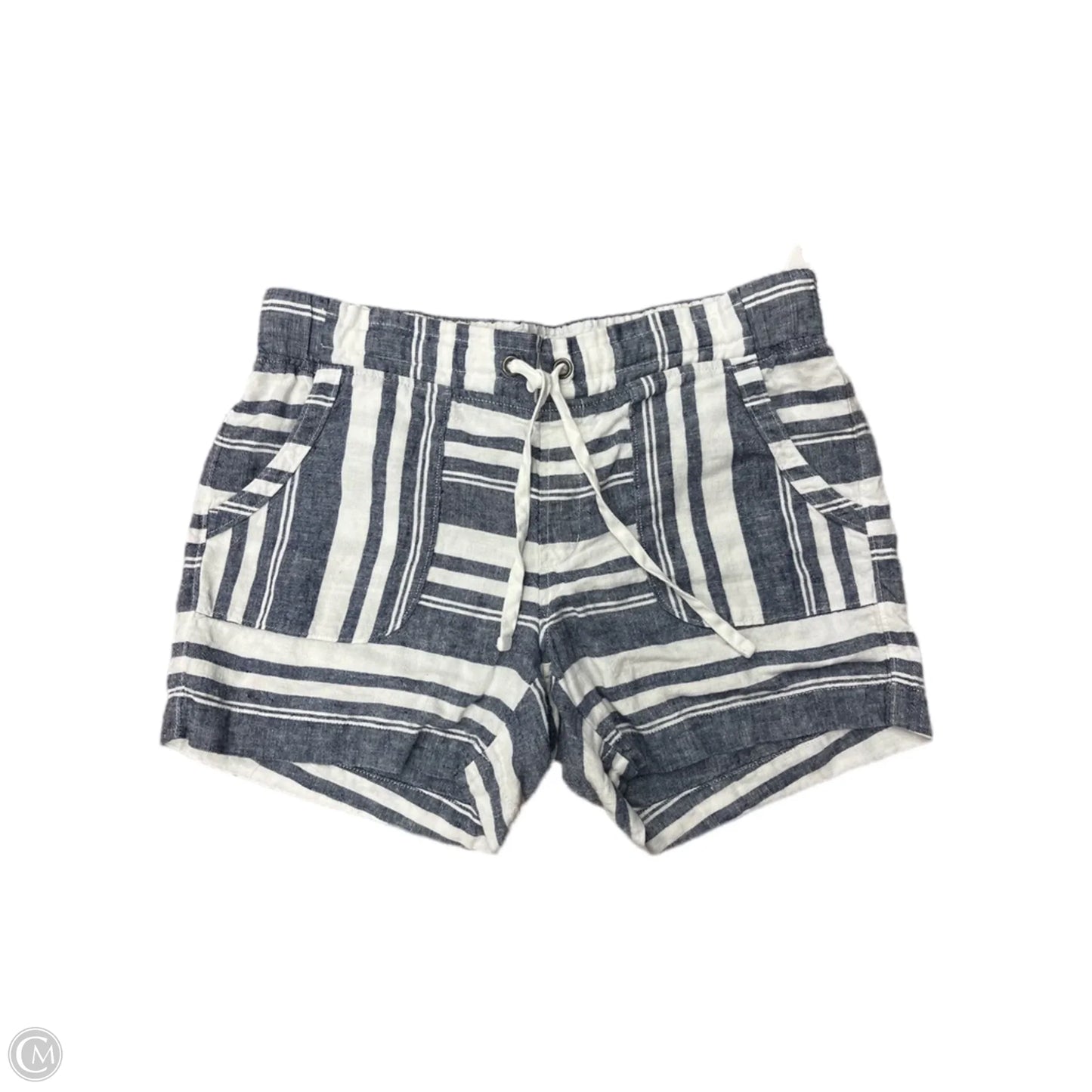 Shorts By Athleta In Striped Pattern, Size: M