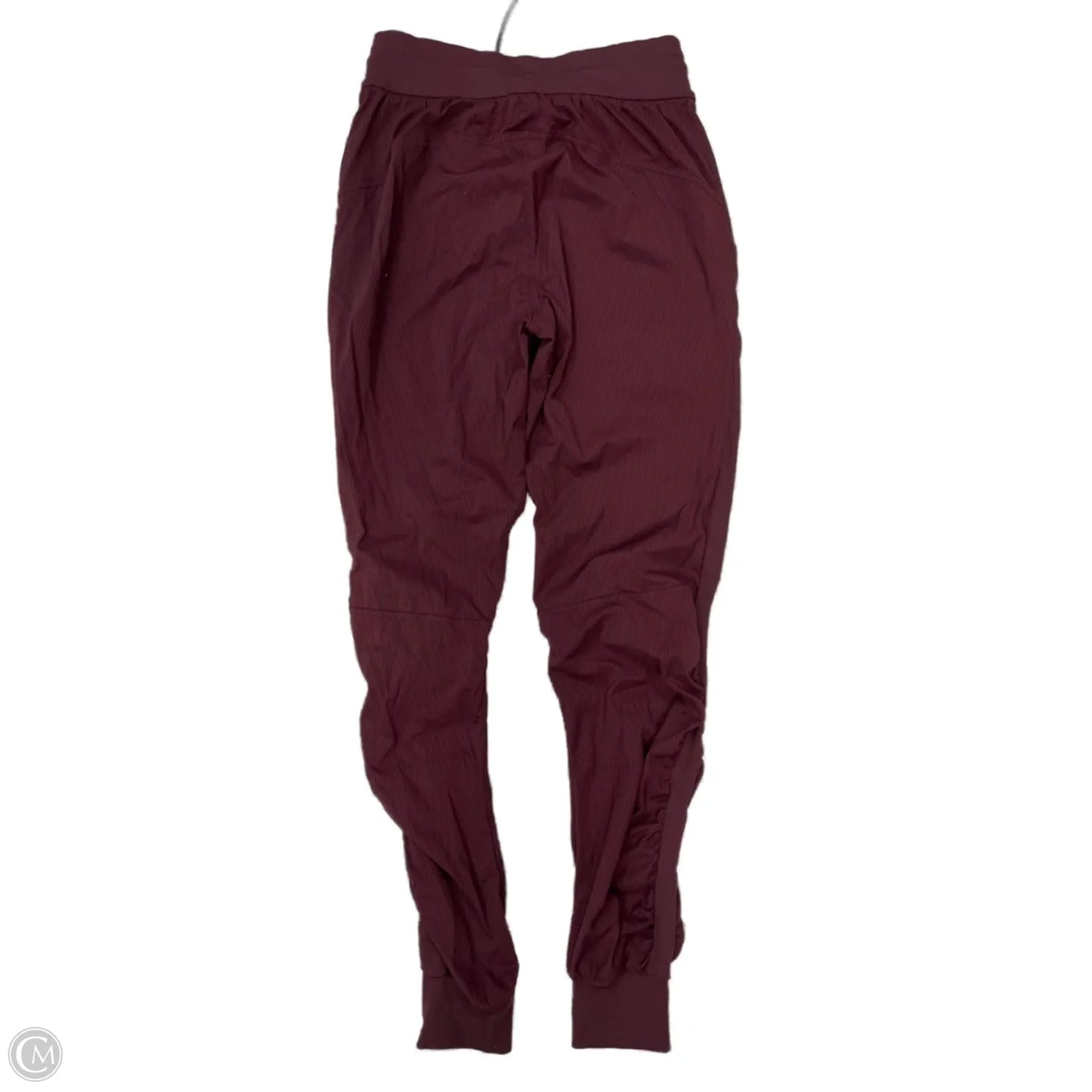 Athletic Pants By Lululemon In Maroon, Size: S