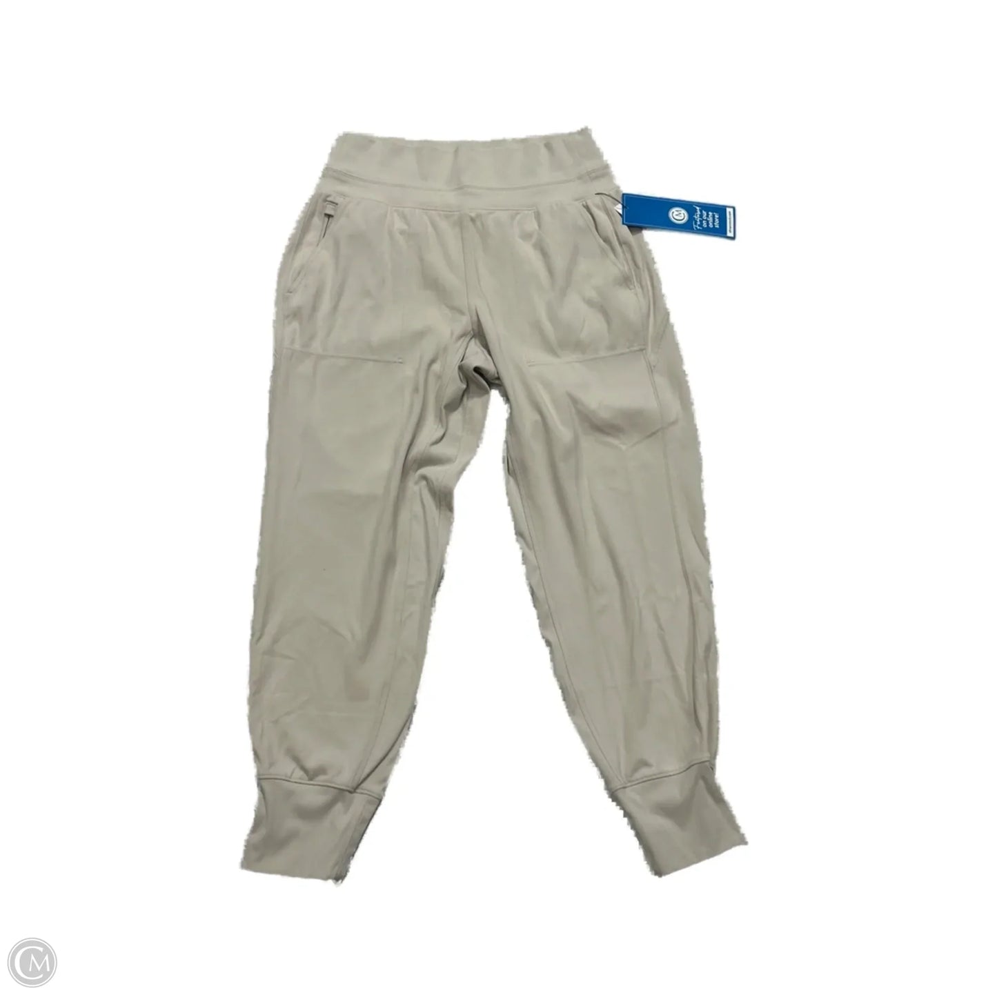 Athletic Pants By Athleta In Cream, Size: M