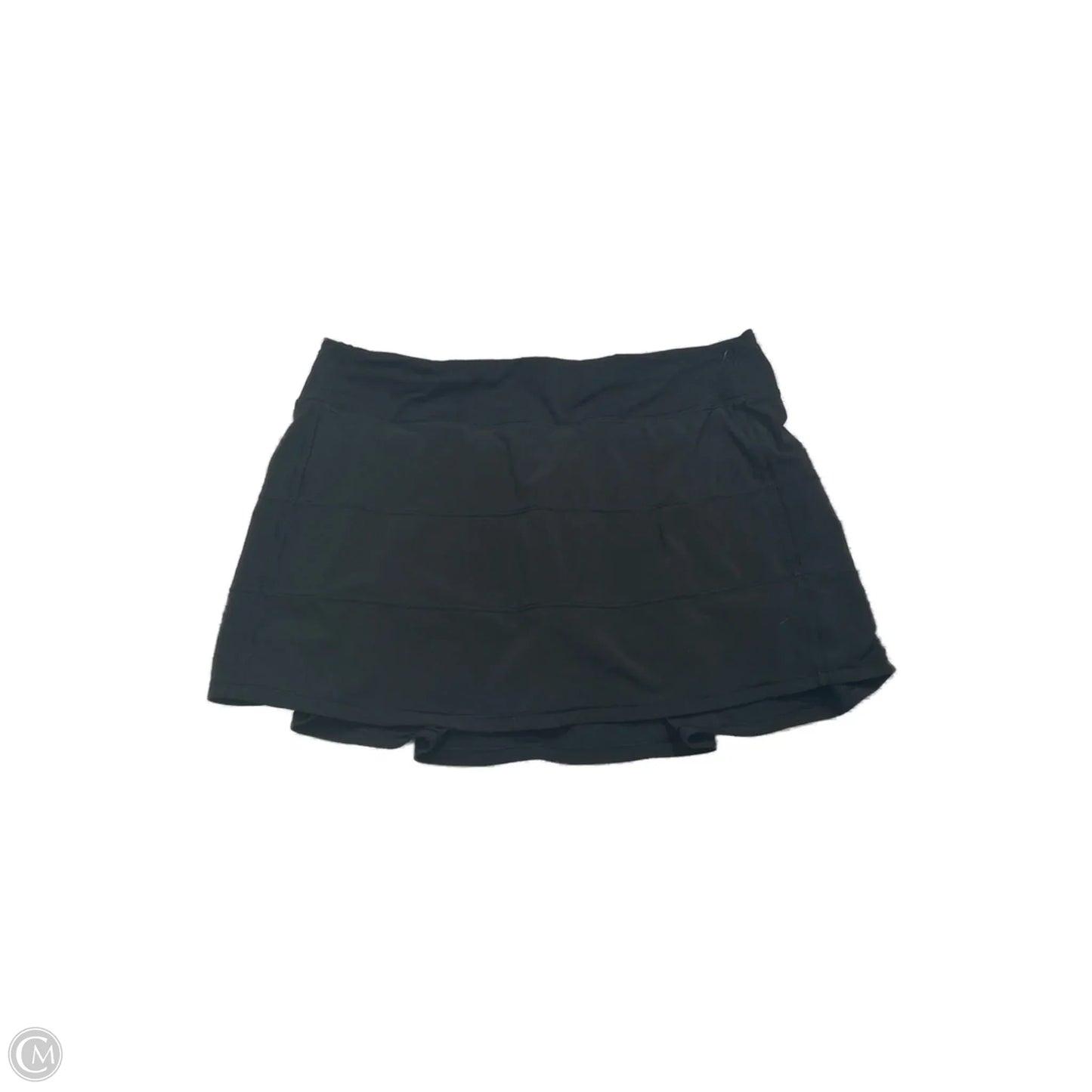 Athletic Skort By Lululemon In Black, Size: L
