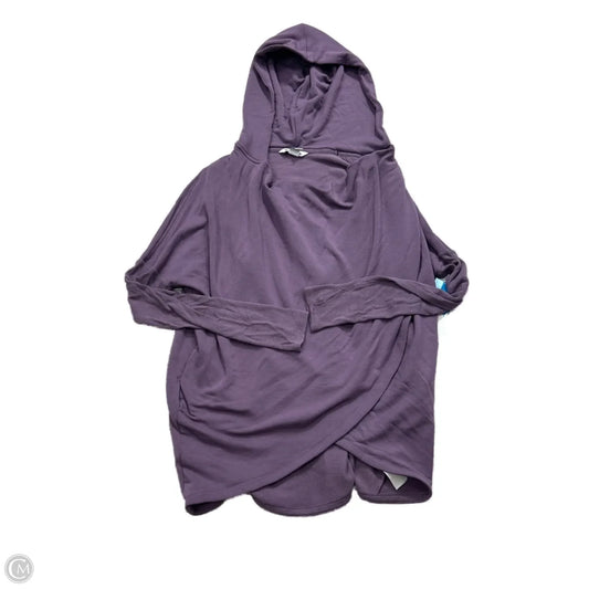 Athletic Sweatshirt Hoodie By Athleta In Purple, Size: M