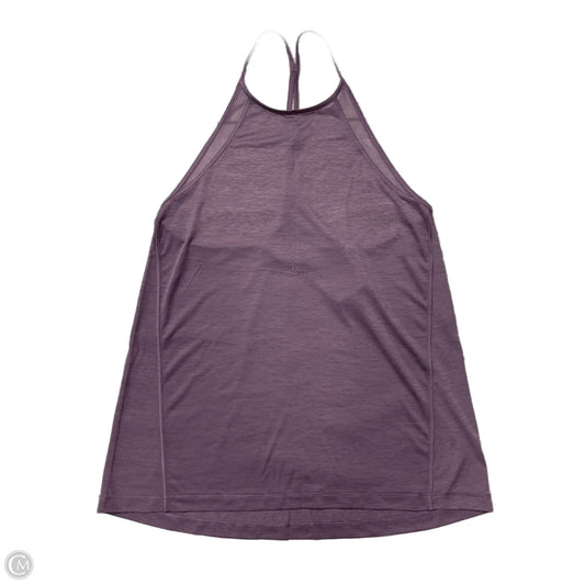 Athletic Tank Top By Lululemon In Purple, Size: S