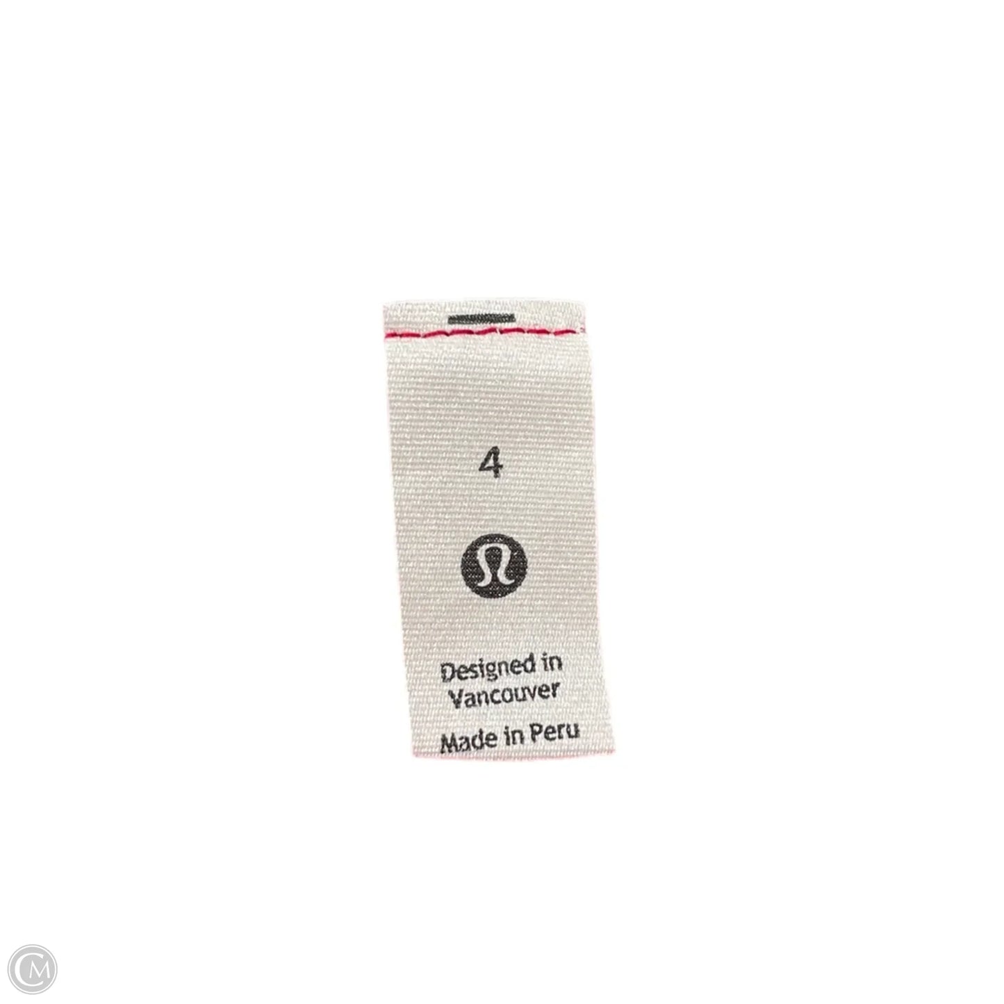 Athletic Top Short Sleeve By Lululemon In Red, Size: S