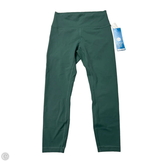 Athletic Leggings By Lululemon In Green, Size: M