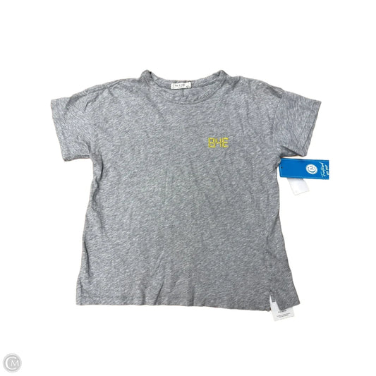 Top Short Sleeve By Rag And Bone In Grey, Size: Xs