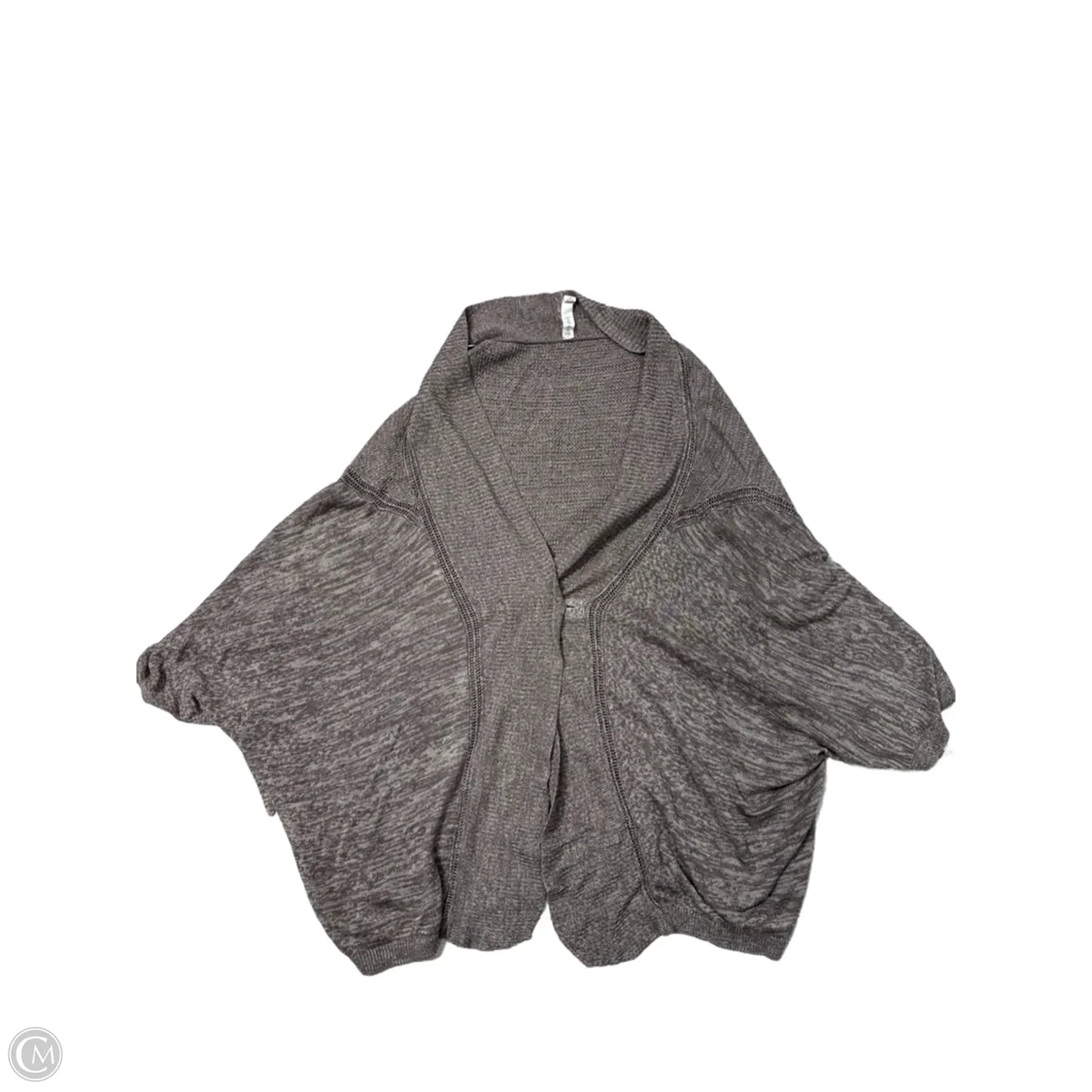 Sweater Short Sleeve By Lululemon In Brown, Size: M