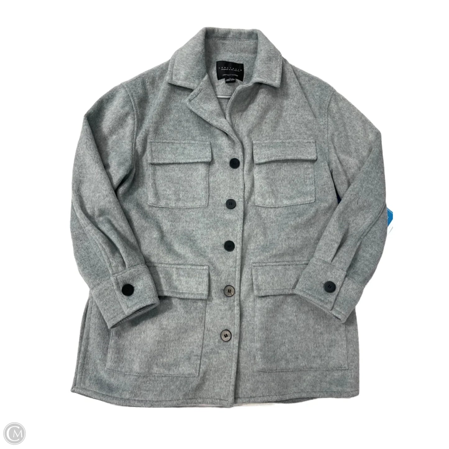 Coat Peacoat By Sanctuary In Grey, Size: S