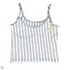 New! Top Sleeveless By Pilcro In Striped Pattern, Size: M