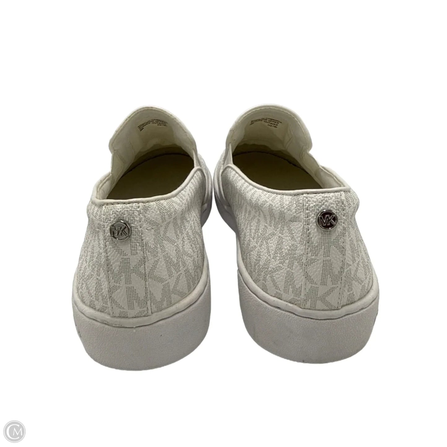 Shoes Designer By Michael Kors In White, Size: 9