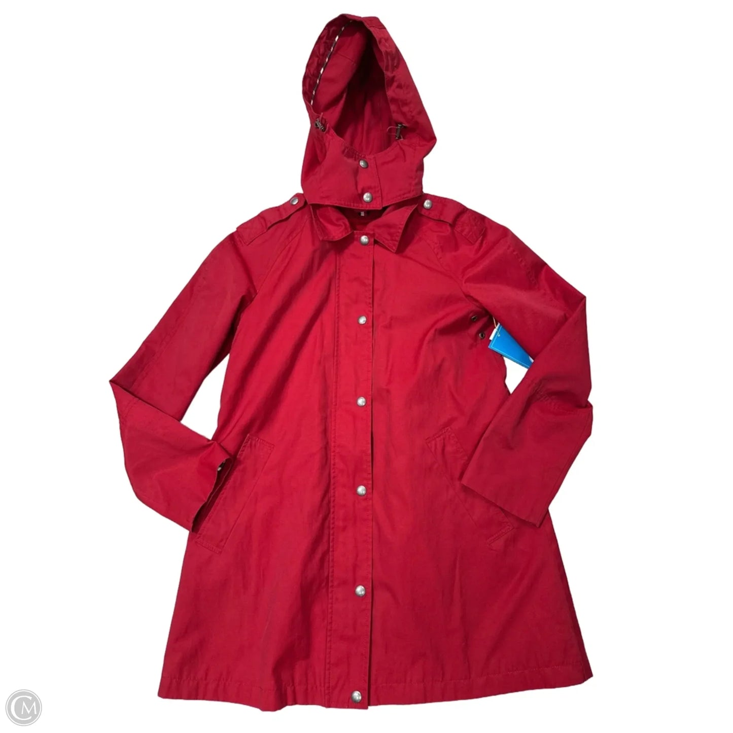 Coat Raincoat By Tommy Hilfiger In Red, Size: Xs