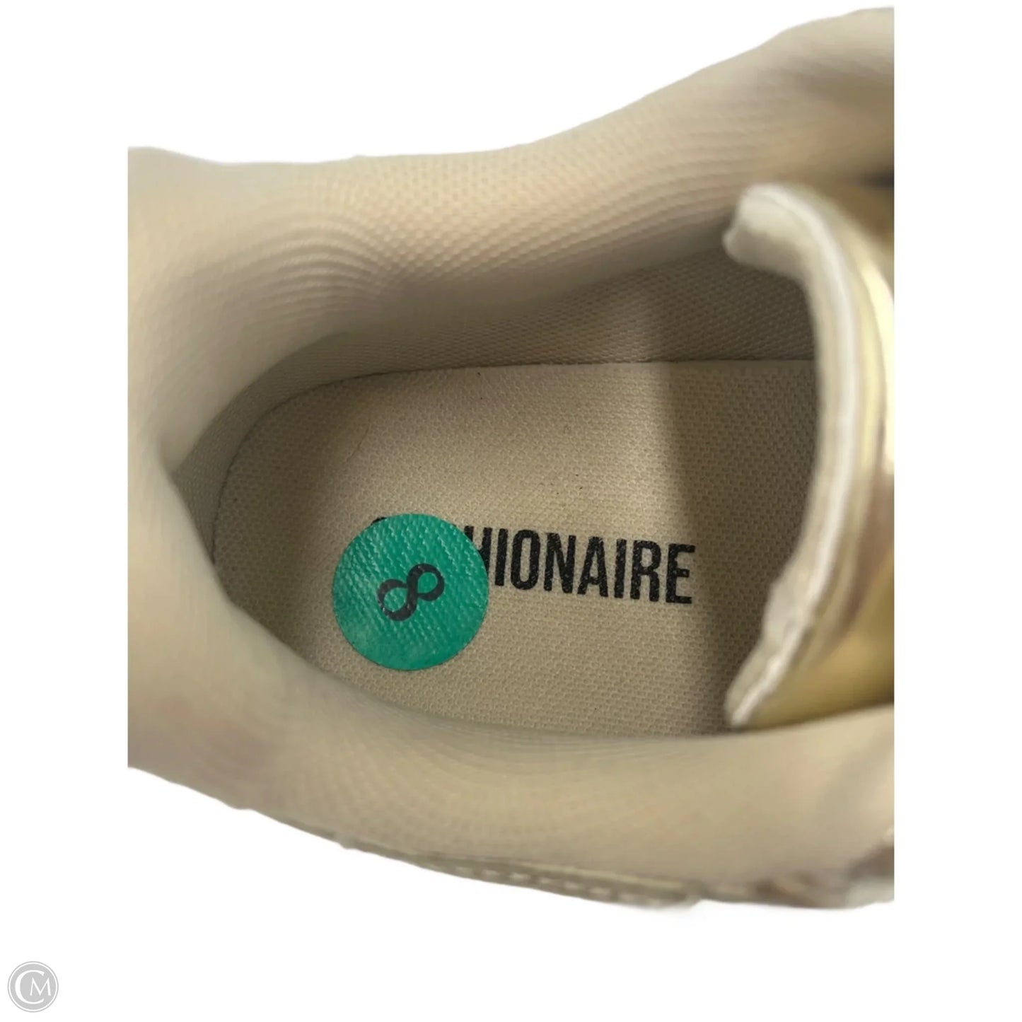 Shoes Sneakers By Cushionaire In Gold, Size: 8