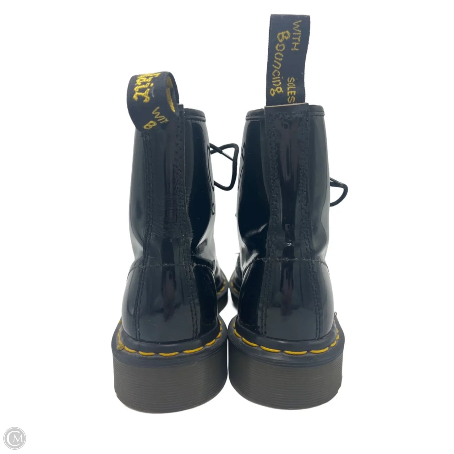Boots Ankle Heels By Dr Martens In Black, Size: 6
