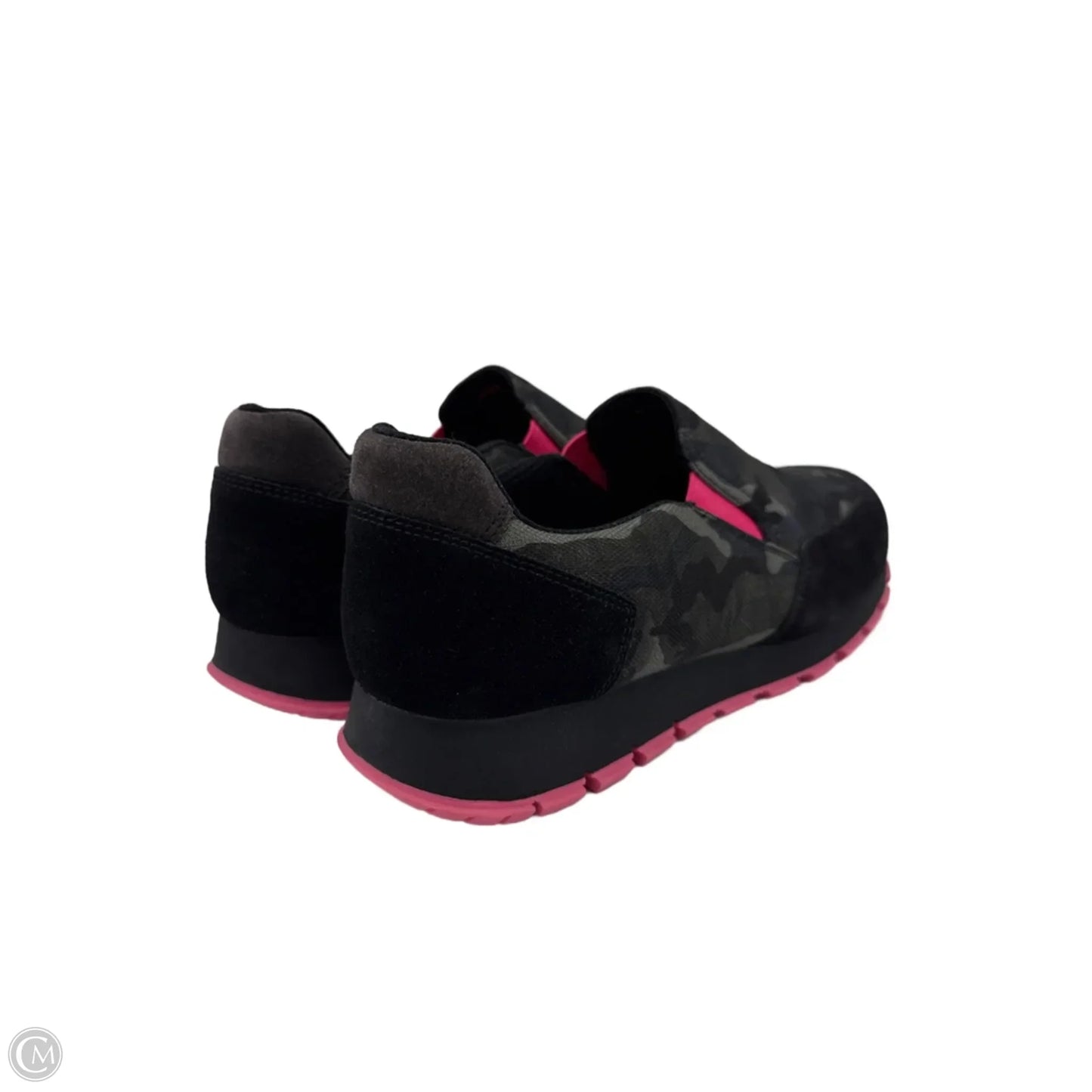 Prada Como Print Slip-On Luxury Sneaker / Shoes, Size: 9